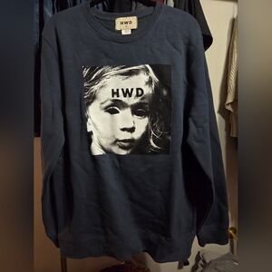 Graphic Sweatshirt - Navy Blue